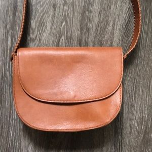Camel sole society over the shoulder bag